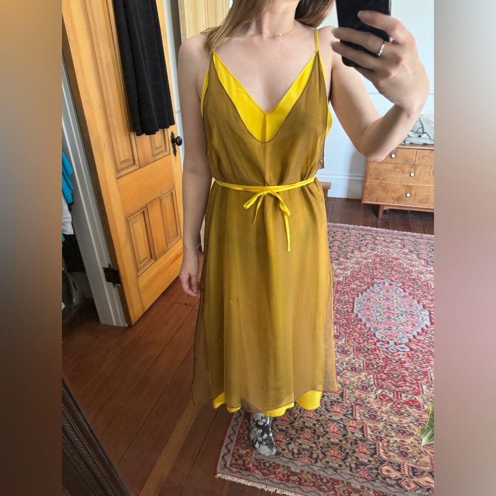 Y/Project layered midi dress
